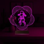 Astronot Uzay 3D Lamba - Masa Gece Lambası