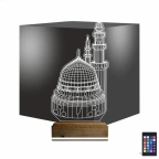 Cami 3D Lamba - Masa Gece Lambası