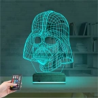 Darth Veider 3D Lamba - Masa Gece Lambası