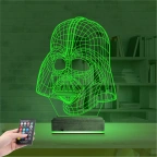 Darth Veider 3D Lamba - Masa Gece Lambası