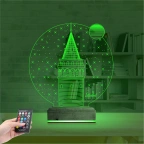 Galata Kulesi 3D Lamba - Masa Gece Lambası