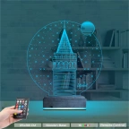 Galata Kulesi 3D Lamba - Masa Gece Lambası