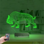 Kaplan 3D Lamba - Masa Gece Lambası