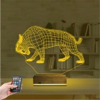 Kaplan 3D Lamba - Masa Gece Lambası