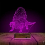 Dinozor Spinosaurus 3D Lamba - Masa Gece Lambası