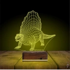 Dinozor Spinosaurus 3D Lamba - Masa Gece Lambası