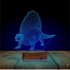 Dinozor Spinosaurus 3D Lamba - Masa Gece Lambası