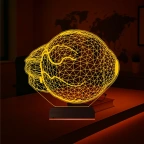 Göz Doktoru Hediye 3D Lamba - Masa Gece Lambası