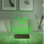 Crypto Shiba Inu Coin Kripto Finans 3D Lamba - Masa Gece Lambası