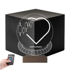 Crypto Maniac Kripto Manyağı 3D Lamba - Masa Gece Lambası