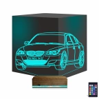 Spor Araba Bmw Kişiye Özel 3D Lamba - Masa Gece Lambası