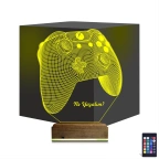 Joystick Oyun Konsolu Kişiye Özel 3D Lamba - Masa Gece Lambası