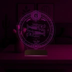 Astroloji Balık Burcu Kişiye Özel 3D Lamba - Masa Gece Lambası