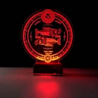 Astroloji Balık Burcu Kişiye Özel 3D Lamba - Masa Gece Lambası