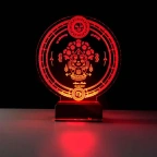 Astroloji Başak Burcu Kişiye Özel 3D Lamba - Masa Gece Lambası