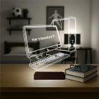 Bilgisayar Tasarım Gamer Pc Kişiye Özel 3D Lamba - Masa Gece Lambası