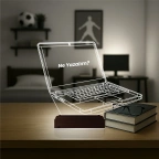 Laptop Notbook Bilgisayar Kişiye Özel 3D Lamba - Masa Gece Lambası