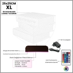Öğretmene Hediye Kitap Kişiye Özel 3D Lamba - Masa Gece Lambası