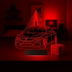 Araba Otomobil Bmw Kişiye Özel 3D Lamba - Masa Gece Lambası