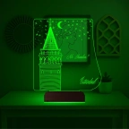 Galata Kulesi İstanbul Kişiye Özel 3D Lamba - Masa Gece Lambası