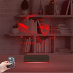 Diş Doktoru Hediye Diş Hekimi Kişiye Özel 3D Lamba - Masa Gece Lambası