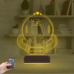Hemşire Hediye Kişiye Özel 3D Lamba - Masa Gece Lambası