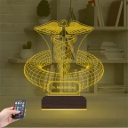 Doktor Hediye Tıp Logo Kişiye Özel 3D Lamba - Masa Gece Lambası