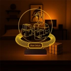 Kargocu Kurye Hediye Kişiye Özel 3D Lamba - Masa Gece Lambası